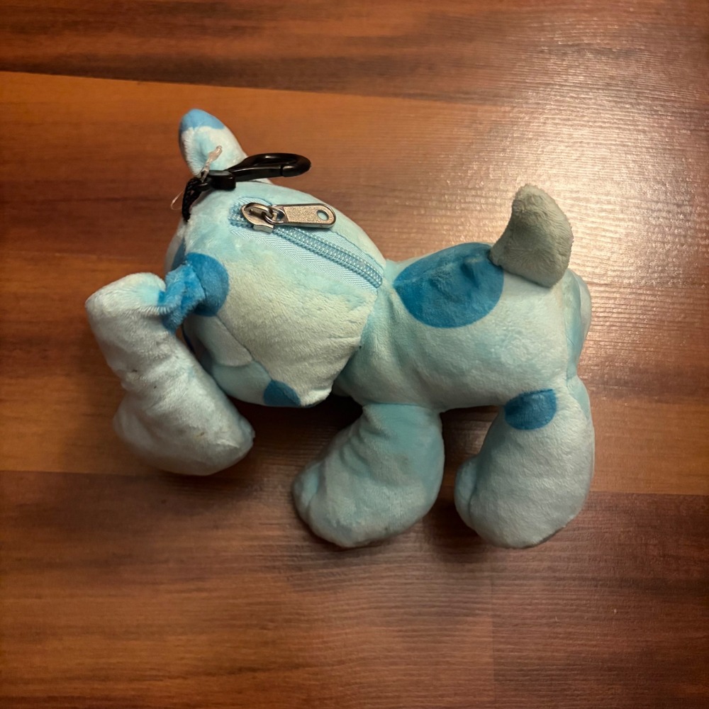 Blues Clues and You Plush‎ Dog Keychain Zipper Pouch Nickelodeon 2023 - Picture 3 of 6